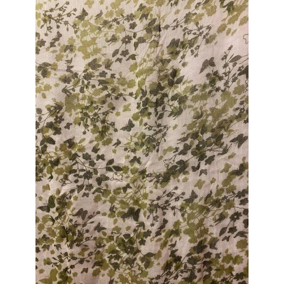 #4813 Hummingbird Large green Rayon carf 72x25 - Picture 4 of 7